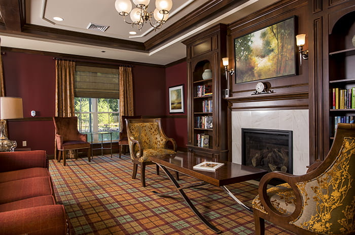 Brightview Canton Living Room - Massachusetts Senior Living