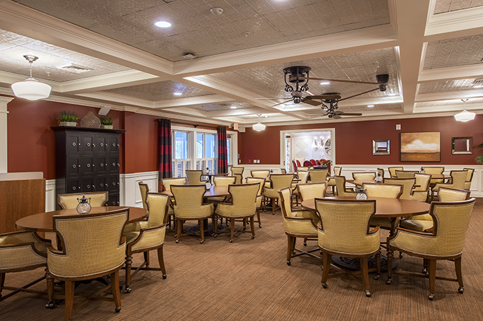 Brightview Canton Activity Room - Massachusetts Senior Living