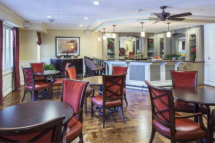 Brightview Fallsgrove Pub - Maryland Senior Living