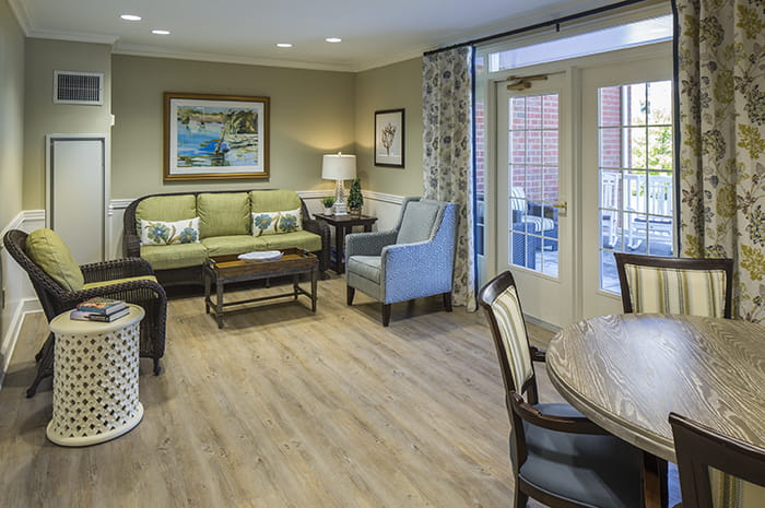 Brightview Mays Chapel Ridge Activity Room - Maryland Senior Living