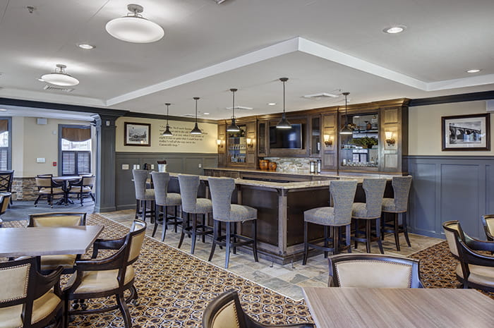 Brightview Rolling Hills Pub - Maryland Senior Living