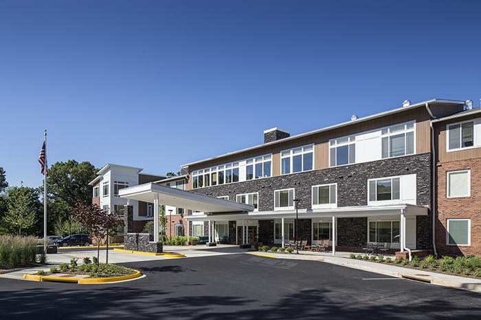 Brightview Woodburn Exterior - Virginia Senior Living