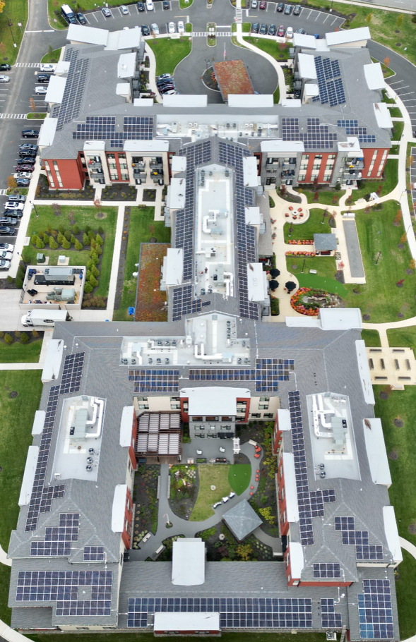 Rooftop Solar, Clean Energy at Brightview Wayne