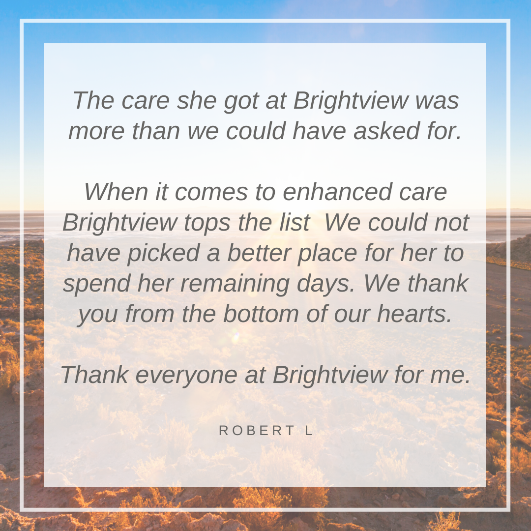 Brightview Senior Living COVID-19