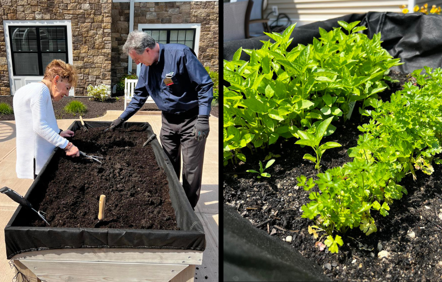 Brightview Resident Gardening