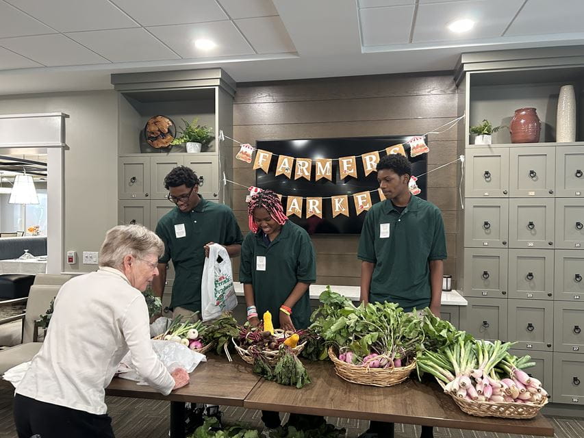 Brightview Harrison farmer's market