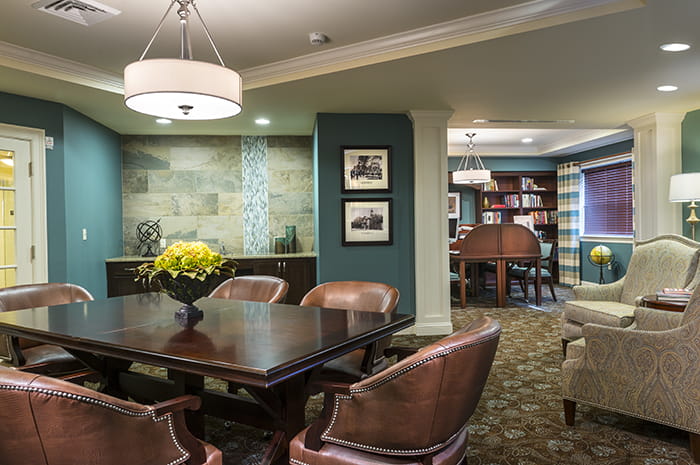 Brightview Arlington Library - Massachusetts Senior Living 