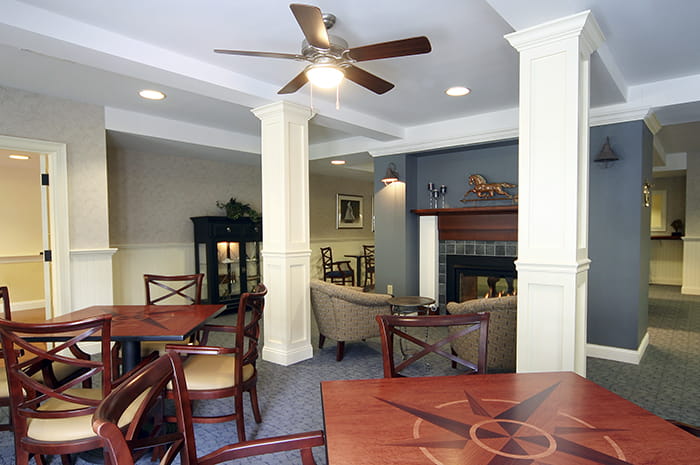 Brightview Commons Activity Room - Rhode Island Senior Living