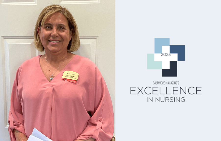 Ginger Saunders Excellence in Nursing Award Winner Brightview Senior