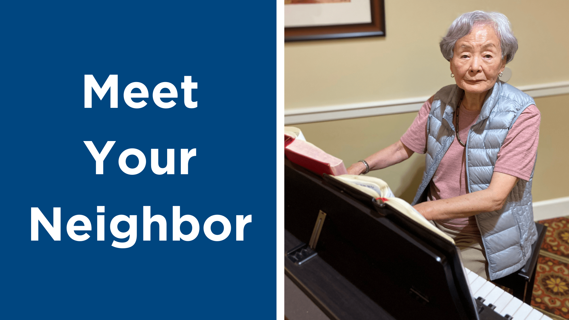 Meet Your Neighbor Soo Lim Brightview Senior Living