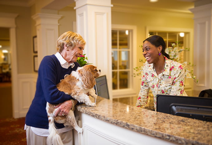 Brigthview Senior Living Business Office Manager and Resident