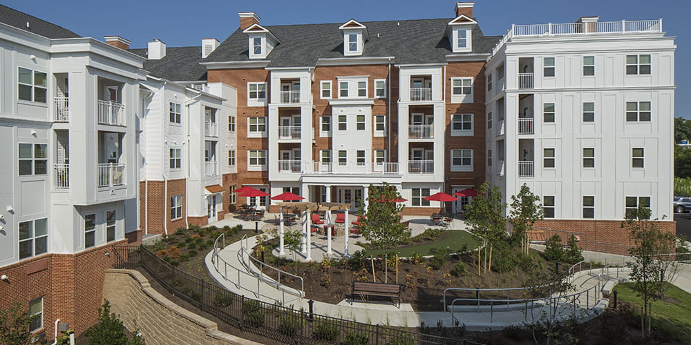 Brightview Perry Hall Exterior - Maryland Senior Living