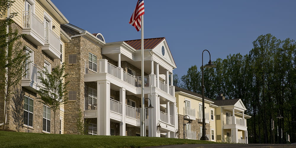 Brightview Avondell Exterior - Maryland Senior Living