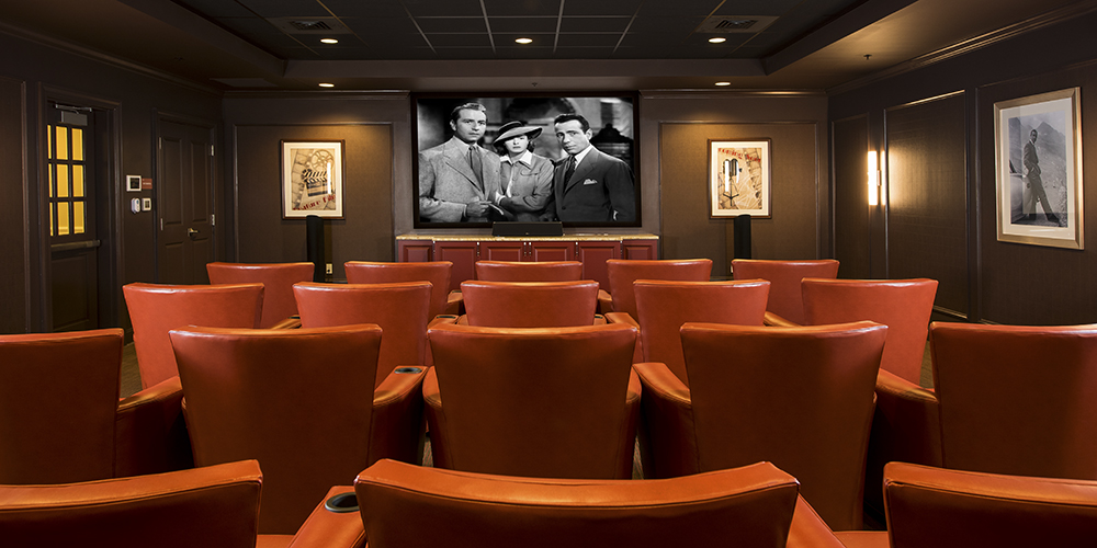 Brightview Canton Movie Theater - Massachusetts Senior Living