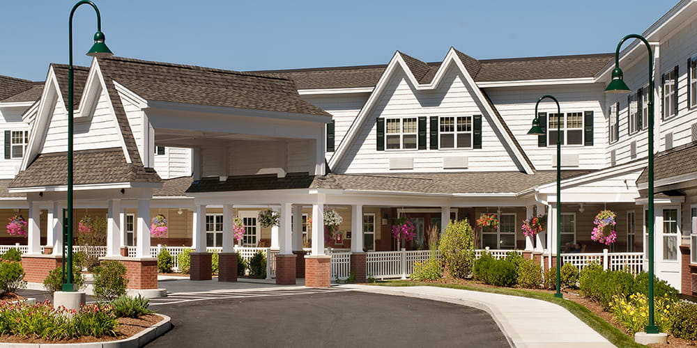 Brightview Concord River Exterior - Massachusetts Senior Living