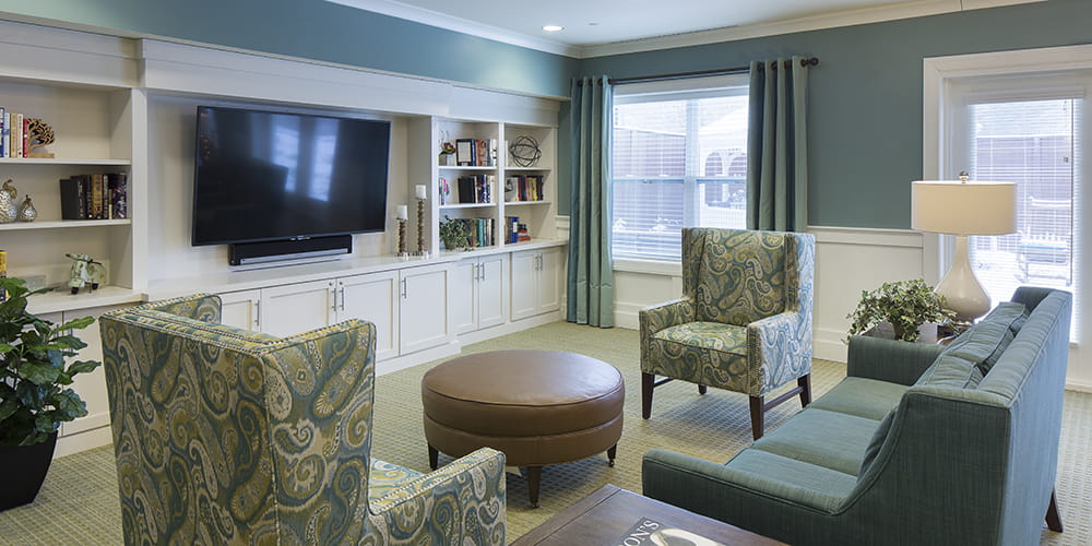 Brightview Paramus living Area - New Jersey Senior Living
