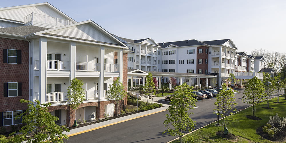 Brightview Randolph Exterior - New Jersey Senior Living
