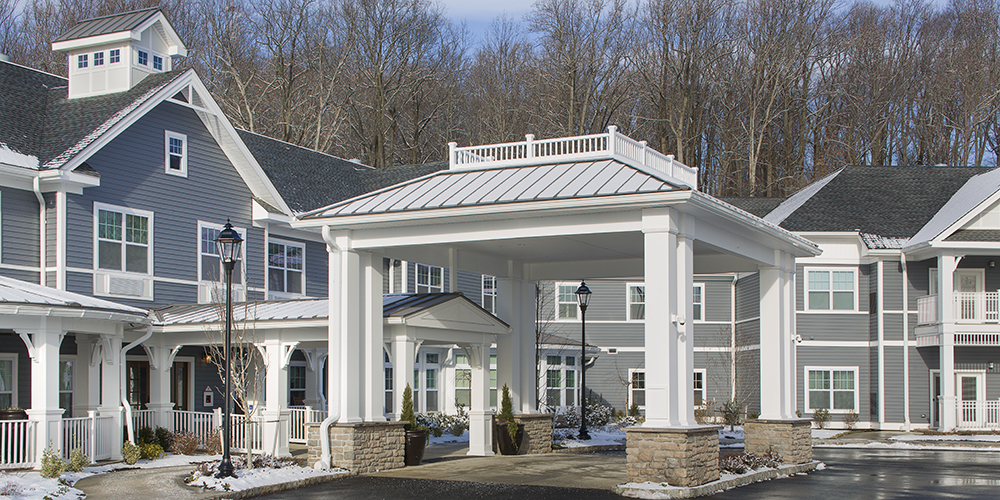 Brightview Warren Exterior - New Jersey Senior Living